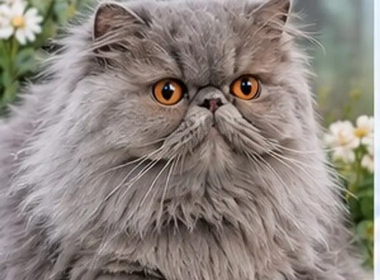 Luna, Blue Persian Female